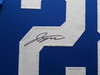Indianapolis Colts Jonathan Taylor Autographed Framed Blue Jersey Beckett BAS Witness Stock #267811
