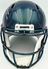 Mike Macdonald Autographed Seattle Seahawks Rivalries Full Size Speed Replica Helmet "We Did Not Care!" Beckett BAS Witness Stock #267790