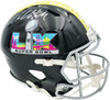 Mike Macdonald Autographed Seattle Seahawks Black Super Bowl LX Logo Full Size Speed Replica Helmet Beckett BAS Witness Stock #267791