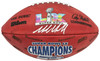 Mike Macdonald Autographed Official Super Bowl LX Commemorative Leather Football Seattle Seahawks Beckett BAS Witness Stock #267794