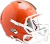 Unsigned Cleveland Browns Riddell Orange Full Size Replica Helmet Stock #267765