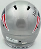 Mike Vrabel Autographed New England Patriots Silver Full Size Speed Replica Helmet JSA Witness Stock #267932