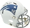 Mike Vrabel Autographed New England Patriots White Rivalries Full Size Speed Replica Helmet JSA Witness Stock #267933