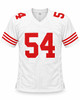 San Francisco 49ers Fred Warner Autographed White Jersey Beckett BAS QR Stock #267651