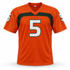 Miami Hurricanes Andre Johnson Autographed Orange Jersey Beckett BAS Witness Stock #267652