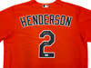 Baltimore Orioles Gunnar Henderson Autographed Orange Nike Jersey Size XL "1st HR 8/31/22" Beckett BAS QR Stock #267827