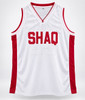 Miami Heat Shaquille O'Neal Autographed White Jersey Beckett BAS Witness Stock #267949