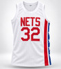 New York Nets Julius "Dr. J" Erving Autographed White Jersey JSA Witness Stock #267953