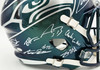 Seattle Seahawks Super Bowl LX Champions Autographed Rivalries Full Size Speed Replica Helmet With 31 Signatures Including Sam Darnold & Jaxon Smith-Njigba #/12 Stock #268086