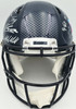 Seattle Seahawks Super Bowl LX Champions Autographed Blue Full Size SB LX Champs Logo Speed Authentic Helmet With 31 Signatures Including Sam Darnold & Jaxon Smith-Njigba #/12 Stock #268081