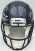 Seattle Seahawks Super Bowl LX Champions Autographed Blue Full Size Speed Authentic Helmet With 28 Signatures Including Sam Darnold & Jaxon Smith-Njigba Beckett BAS Witness Stock #268083