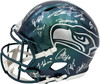 Seattle Seahawks Super Bowl LX Champions Autographed Rivalries Full Size Speed Authentic Helmet With 31 Signatures Including Sam Darnold & Jaxon Smith-Njigba #/60 Stock #268085