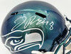 Jadarian Price Autographed Seattle Seahawks Rivalries Full Size Speed Replica Helmet Beckett BAS Witness Stock #268013
