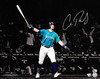 Cal Raleigh Autographed 16x20 Photo Seattle Mariners Playoff Drought Ending Walk-Off Home Run Fanatics & MLB Holo Stock #267924