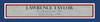 New York Giants Lawrence Taylor Autographed Framed Blue Jersey Beckett BAS Witness Stock #268093