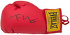 Tyson Fury Autographed Red Everlast Boxing Glove LH JSA Witness Stock #268096