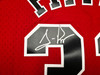 Chicago Bulls Scottie Pippen Autographed Red Authentic Mitchell & Ness 1997-98 HWC Swingman Jersey Size L Beckett BAS Witness Stock #268036