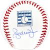 Andruw Jones Autographed Official Hall of Fame Logo Baseball Atlanta Braves Beckett BAS Witness Stock #268126