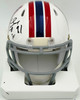 Earl Campbell Autographed Houston Oilers White Speed Mini Helmet "CHOF 91" Beckett BAS Witness #5W113174
