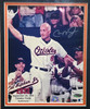 Cal Ripken Jr. Autographed Framed 8x10 Photo Baltimore Orioles Steiner Holo SKU #268228