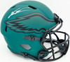 Jalen Carter Autographed Philadelphia Eagles Rave Green Full Size Speed Replica Helmet (Smudged) JSA Witness #WC524281