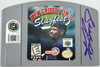 Ken Griffey Jr. Autographed Slugfest N64 Game Cartridge Seattle Mariners Beckett BAS Witness #4W801157