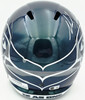Mike Macdonald Autographed Seattle Seahawks Rivalries Full Size Speed Replica Helmet "We Did Not Care" (Smudged) Beckett BAS Witness #4W801943