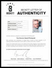 Paul Newman Autographed Framed 16x20 Photo Beckett BAS #AE38136