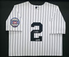 New York Yankees Derek Jeter Autographed Framed White Nike 2020 Hall of Fame Patch Jersey Fanatics Holo #GL68115672