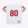 Unsigned Jerry Rice San Francisco 49ers White Mitchell & Ness NFL Legacy Throwback Jersey Size L Stock #268307