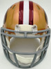 Kaelon Black Autographed San Francisco 49ers Gold Speed Mini Helmet Grad Witness Stock #268203
