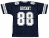 Dallas Cowboys Dez Bryant Autographed Navy Jersey Beckett BAS Witness Stock #268192