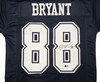 Dallas Cowboys Dez Bryant Autographed Navy Jersey Beckett BAS Witness Stock #268192