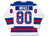 1980 Team USA Miracle on Ice Autographed White Jersey With 17 Signatures Including Mike Eruzione & Jim Craig "Do You Believe in Miracles" JSA Witness Stock #268133