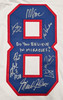 1980 Team USA Miracle on Ice Autographed White Jersey With 17 Signatures Including Mike Eruzione & Jim Craig "Do You Believe in Miracles" JSA Witness Stock #268133