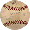 Babe Ruth Autographed Official Frick NL Baseball New York Yankees Auto Grade 7 Beckett BAS #AG010745