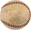 Babe Ruth Autographed Official Frick NL Baseball New York Yankees Auto Grade 7 Beckett BAS #AG010745