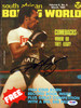 Sugar Ray Leonard Autographed Boxing World Magazine Cover PSA/DNA #S49293