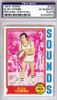 Glen Combs Autographed 1974 Topps Card #199 Memphis Sounds PSA/DNA #83454343