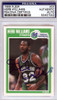 Herb Williams Autographed 1989 Fleer Card #37 Dallas Mavericks PSA/DNA #83457043