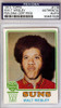 Walt Wesley Autographed 1973 Topps Card #118 Phoenix Suns PSA/DNA #83461528