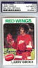 Larry Giroux Autographed 1975 Topps Card #273 Detroit Red Wings PSA/DNA #83466211