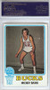 Mickey Davis Autographed 1973 Topps Card #107 Milwaukee Bucks PSA/DNA #83525859