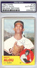 Matty Alou Autographed 1963 Topps Card #128 San Francisco Giants PSA/DNA #83543515