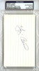 Yogi Berra Autographed 3x5 Index Card New York Yankees PSA/DNA #83694332
