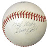 Hank Aaron & Others Autographed Official AL Baseball "Best Wishes" Vintage PSA/DNA #W05048