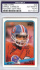 Vance Johnson Autographed 1988 Topps Card #25 Denver Broncos PSA/DNA #83716373