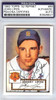 John Lipon Autographed 1952 Topps Reprint Card #89 Detroit Tigers PSA/DNA #83826627