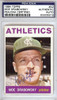 Moe Drabowsky Autographed 1964 Topps Card #42 Kansas City A's PSA/DNA #83305819