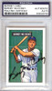 Barney McCosky Autographed 1951 Bowman Reprints Card #84 Philadelphia A's PSA/DNA #83826793